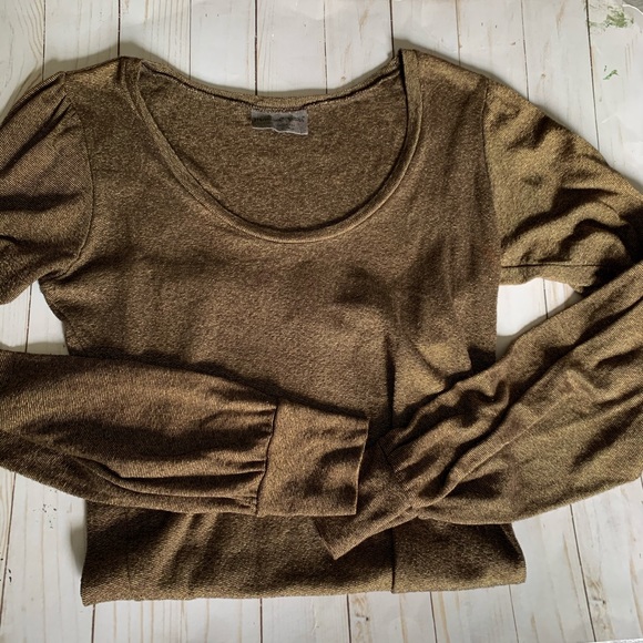 Michael Stars shimmer tee - Picture 2 of 10